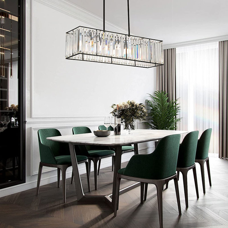Azal 4 - Light Kitchen Island Square / Rectangle Chandelier
