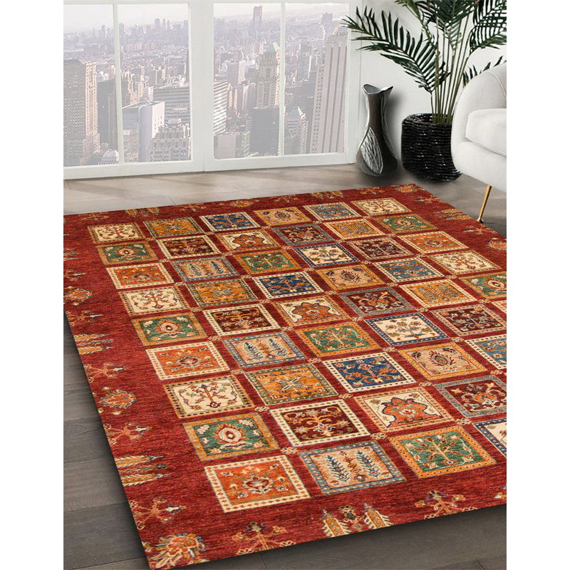 Tapis abstrait moderne 461, Rectangle 7 pi x 9 pi