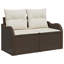 121cm Wide Patio Sofa with Cushions