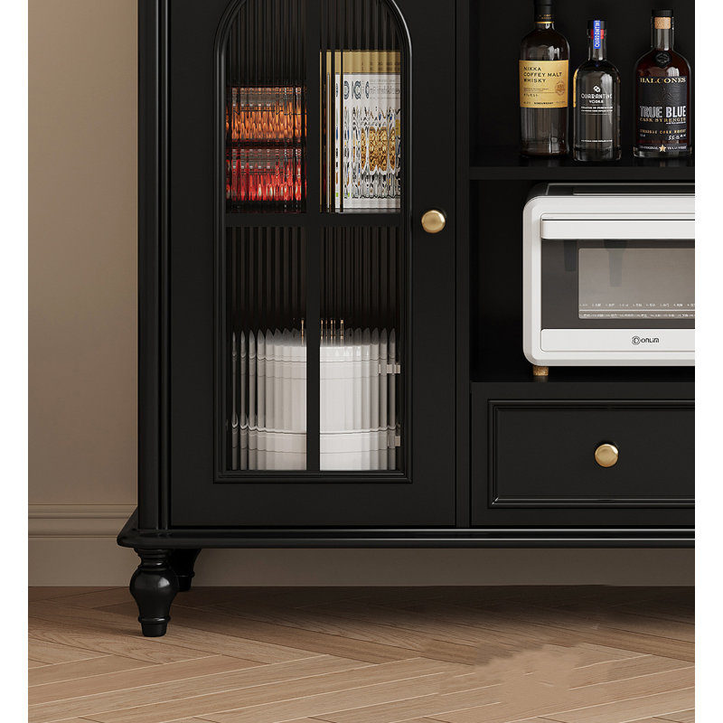 59.5-inch Solid Cherry Wood Standard Pantry Cabinet