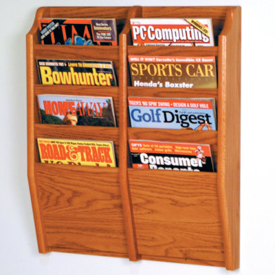 Dennise Wood Magazine Rack