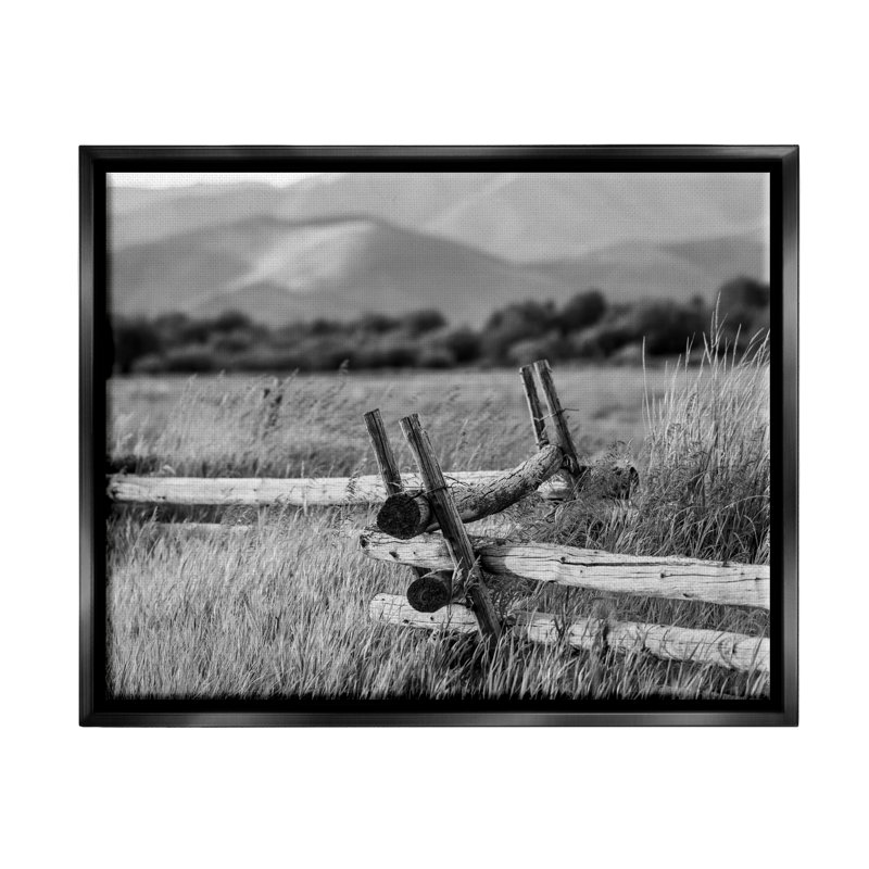 "Countryside Ranch Fence", "Pasture rustique", reproduction d'art sur toile par Steve Smith, H 17 po x l 21 po x P 1,7 po