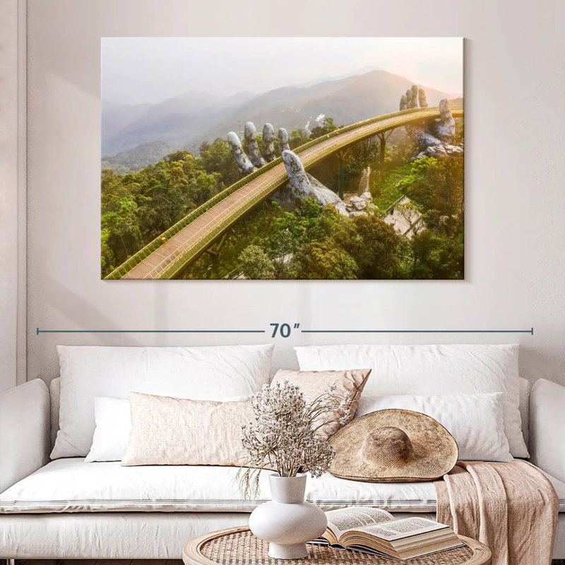 Lilie Bixby Bridge Seascape, 34" H x 51" W