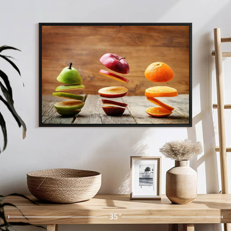 Yarlin tranches de fruits, H 17 po x l 25 po