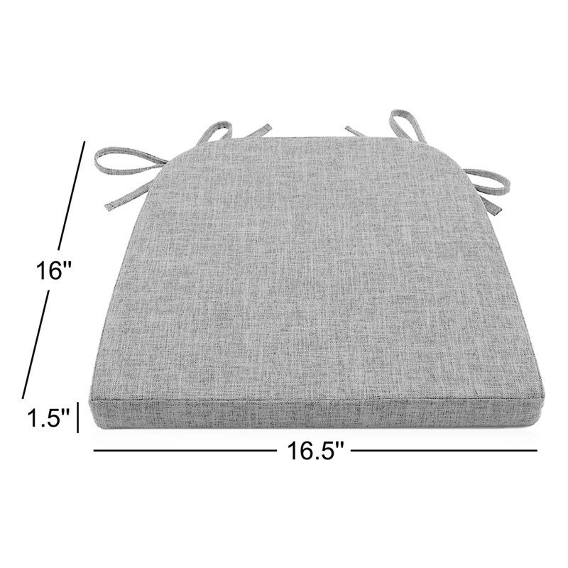 Coussin de chaise 6 pièces Latitude Run®, Café