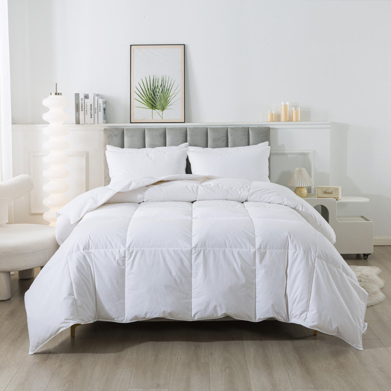 Édredon en duvet d'oie 600, Grand lit
