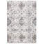 Tapis floral ivoire / gris-448701354