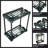 Stalwart Garden Tool Organizer - Utility Rack Maximizes Yard Tool Storage - Garage Space Saver