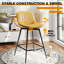 Tabouret de bar rotatif 28 po | Peut supporter jusqu'à 500 lb-1887098333-1907847942