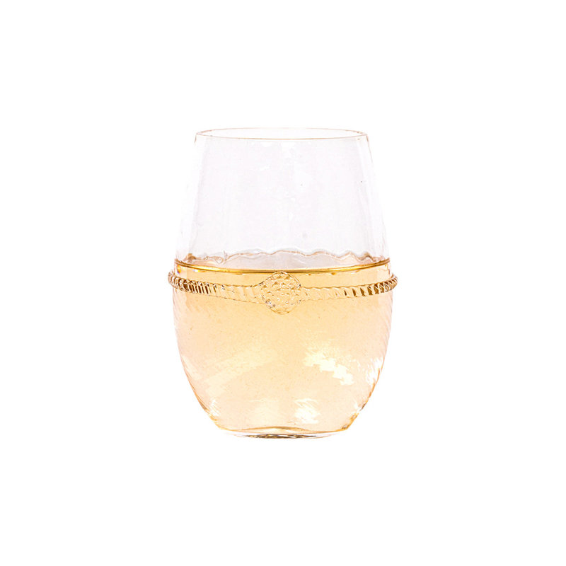 Graham 17 oz. Stemless White Wine Glass