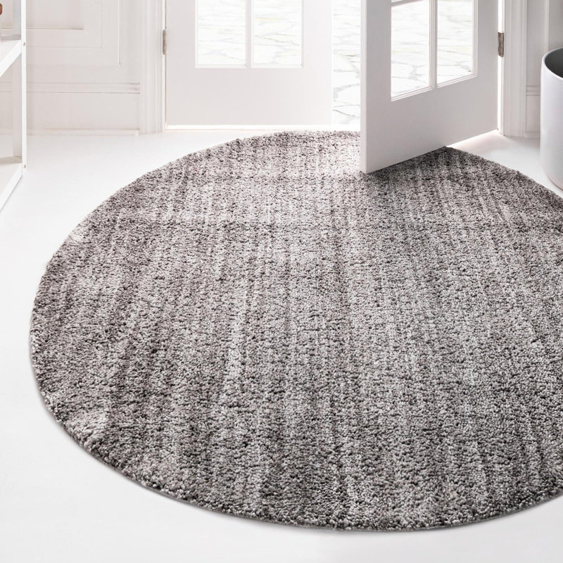Jill Zarin Jill Zarin Shaggy Shaggy Chic Rug, Round 5'3"