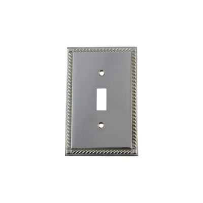 Rope 1-Gang Toggle Light Switch Wall Plate