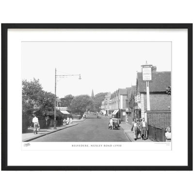 Belvedere, Nuxley Road C1950 by Francis Frith - Single Picture Frame Print