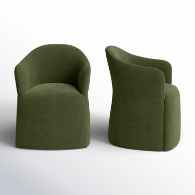 Janina Linen Dining Armchair