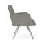 Chaise d'invité pivotante en acier Willow-56005108-118658142