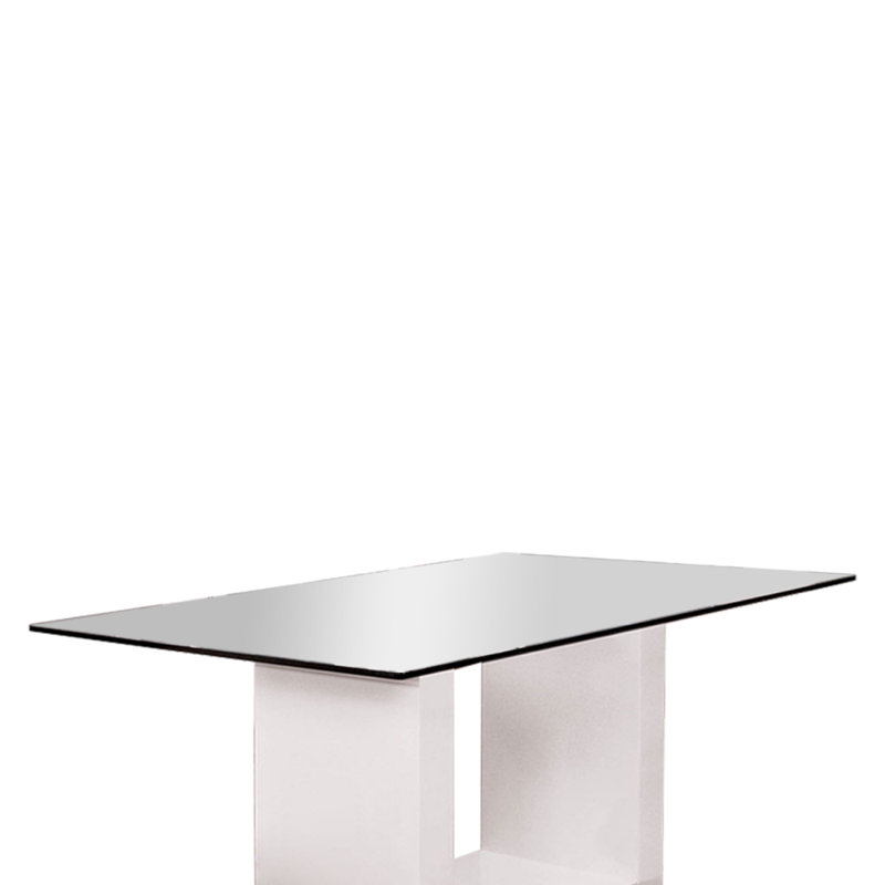 Glass Top Dining Table