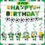 Soccer Hanging Swirl, 8 Pcs Soccer Birthday Party Supplies Set