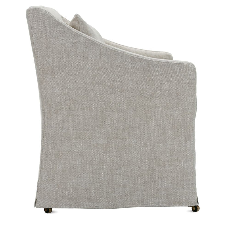 Odessa Slipcovered Banquette