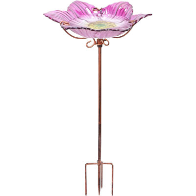 Omender Stake Birdbath