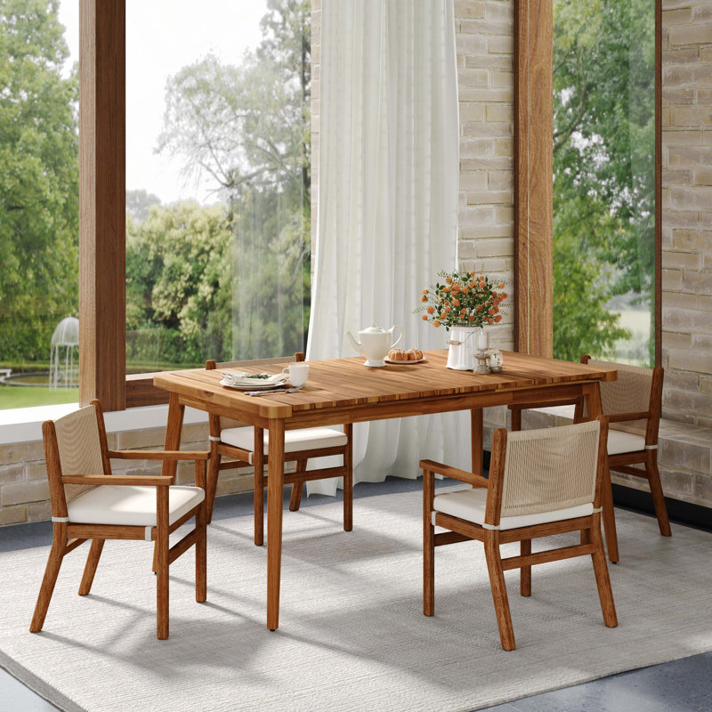 Table de salle à manger Davion, 30" H x 67" W x 35" D