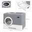 PP Enclosed Cat Litter Box with Scoop-96130708