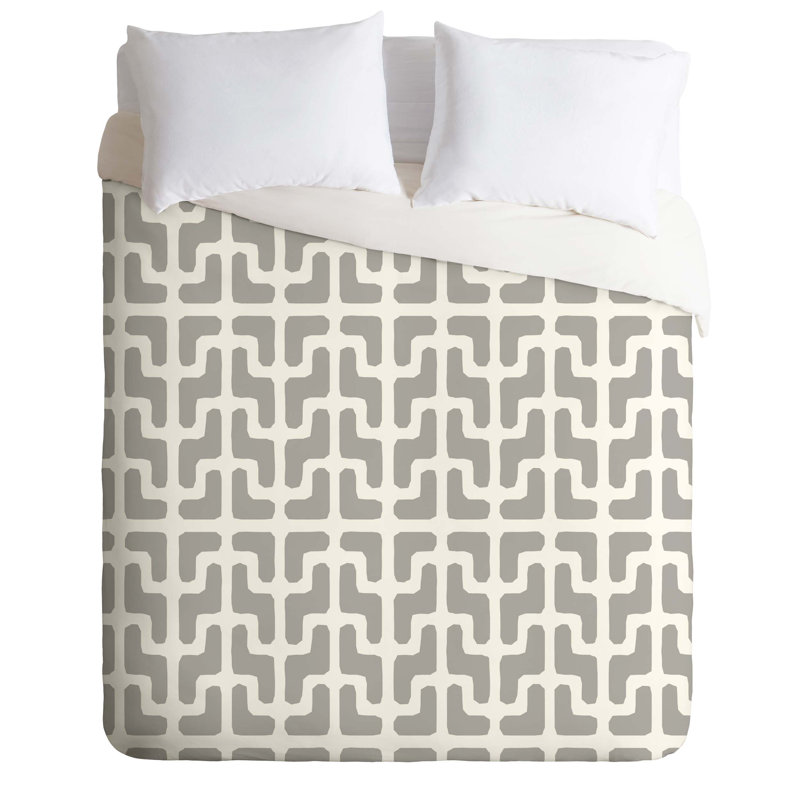 Ensemble de housse de couette Lattice Jags, Housse de couette pour très grand lit et 2 très 