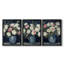 FLORAL Series DCxx - Toile tendue avec châssis sur mesure - 3 pièces-1364718582