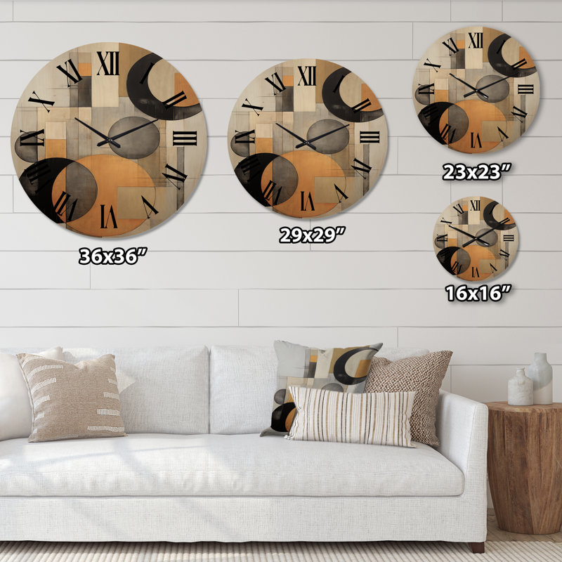 Horloge murale Energy, Moyenne