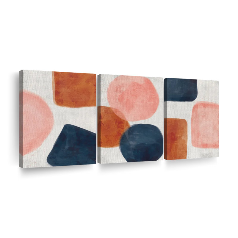 «Wine Shapes And Colors», reproduction sur toile, H 39 po x l 80 po x P 1,25 po