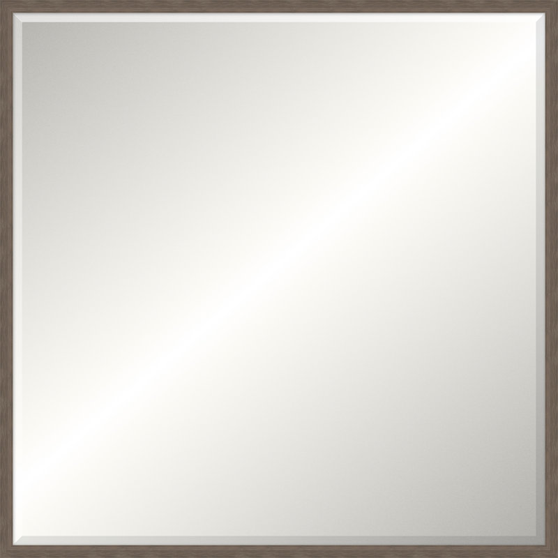 Miroir Peakhill, Carré 43,75 po x 43,75 po, Biseauté