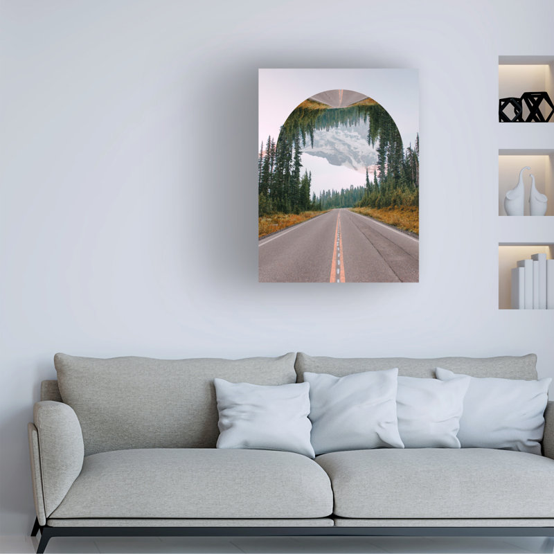 Bolognaise «Western Treetops II» sur, H 19 po x l 14 po
