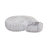 Geometric Wooden Snail Figurine Object for Table Decor - Sculptural Statue Accent for Living Room or Home Decoration - White-1101925911