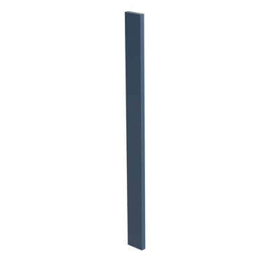 Gallery Now 3 W x 0.75 D x 30 H Ready-to-Assemble All-Plywood Construction Shaker Cabinet Filler in Navy