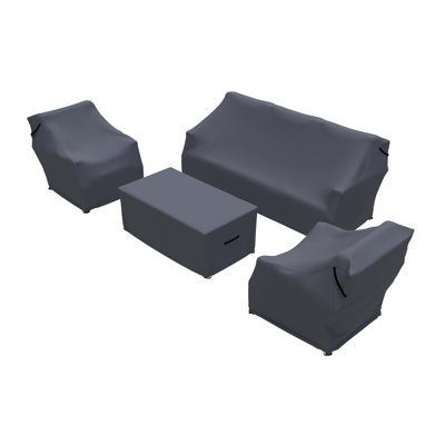Samya Patio Conversation Sets Group Seating Outdoor Furniture Covers by Joss & Main