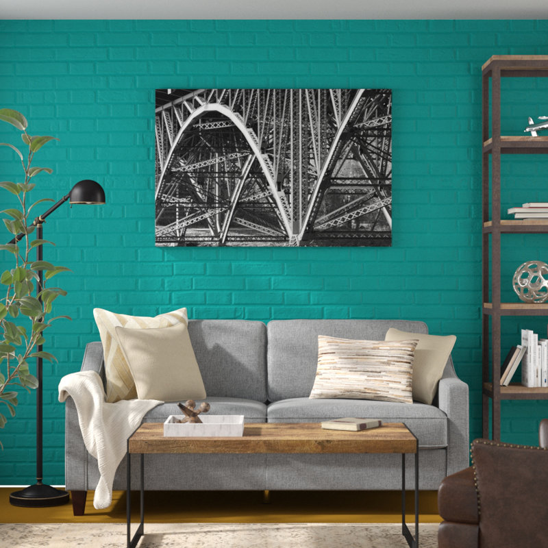 Structural Details IX by Jeff Pica - Wrapped Canvas Photograph Print, 51cm H x 76cm W, Wrapped Canvas