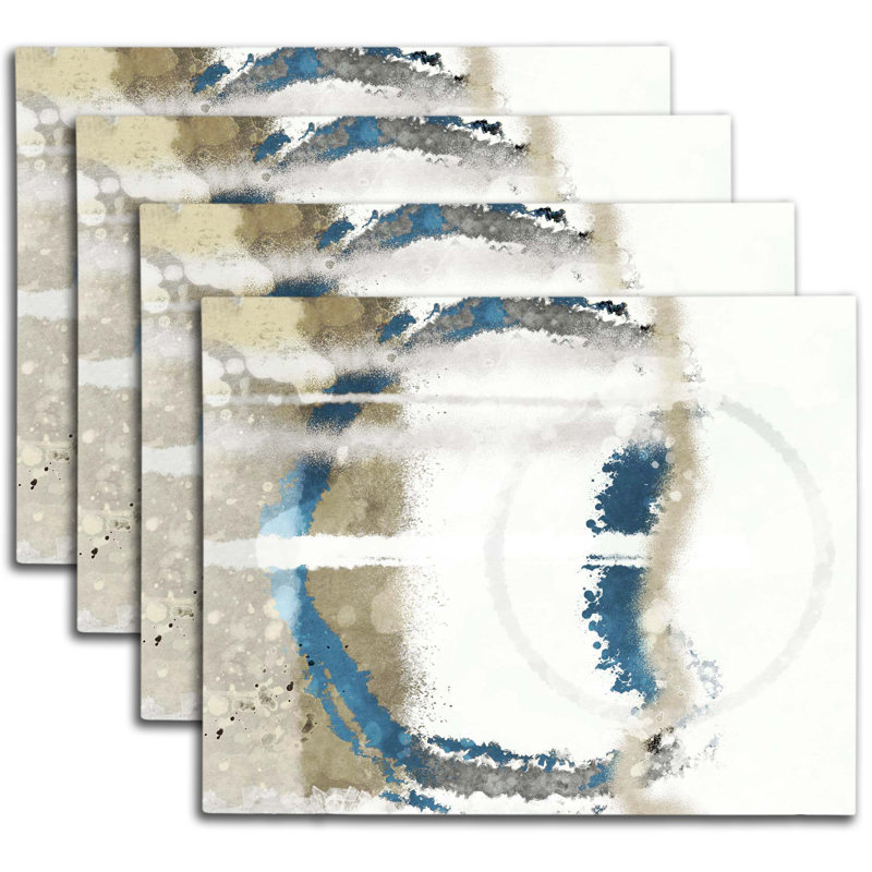 Napperon abstrait en polyester