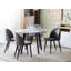 Reston Round Metal Base Dining Table