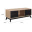Console multimédia 47 po, meuble télé, meuble télé Jira