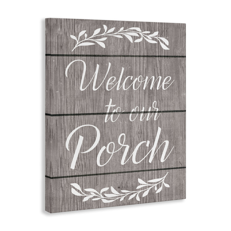 «Rustic Welcome Porch» par Ziwei Li, H 20 po x l 16 po