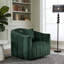 Canapé-lit simple pliable de 40 po avec accoudoirs et dossier-606030941
