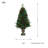 4FT Pine Cone Christmas Tree