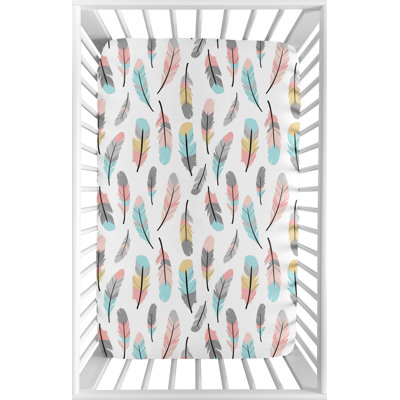 Mini drap-housse pour lit de bébé Feather