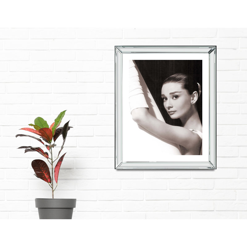 Audrey Hepburn - Print on Wood