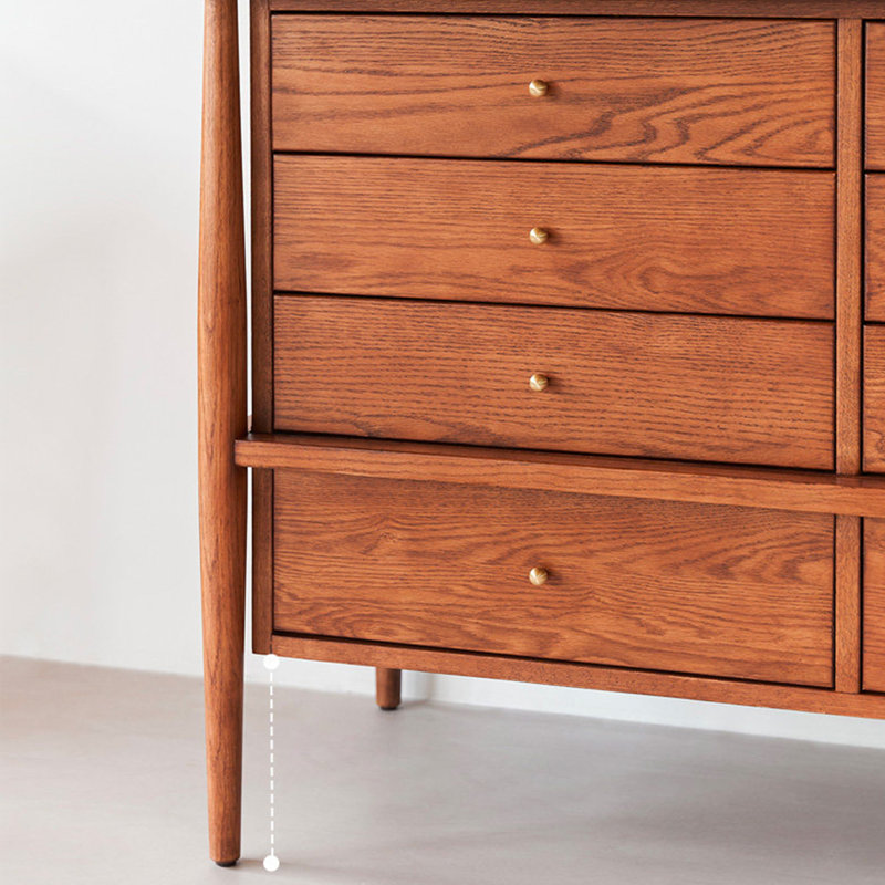 Buffet de style rÃ©tro minimaliste franÃ§ais, Brown