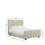 Lit plateforme en tissu d’ameublement-357690120-357690113