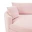 Très grand canapé-lit double avec méridienne 102,3 po, canapé-lit rembourré avec siège profond et ports USB pour le salon, rose-1945503671