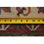 Tapis unique en laine noué à la main 8 pi 11 po x 11 pi 10 po nouvel âge en bleu / rouge / beige