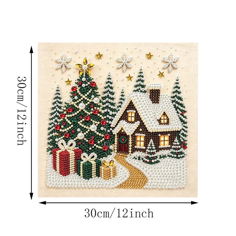 Décorations de Noël Kit de bricolage de Noël pour décoration murale de vacances, YEB