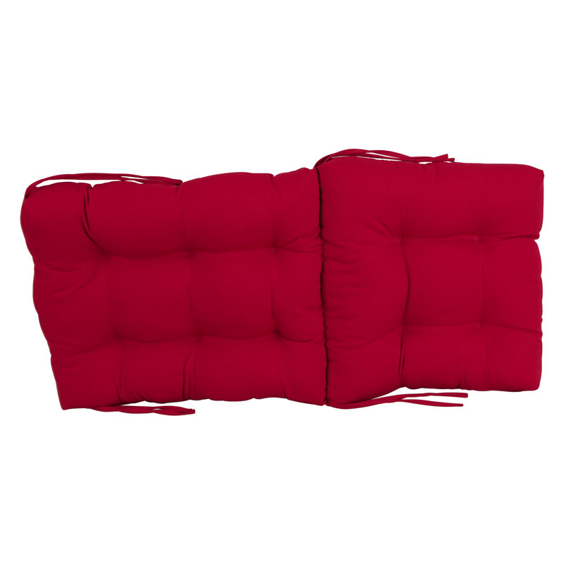 Outdoor 4.5'' Seat / Back Cushion, Ruby Red