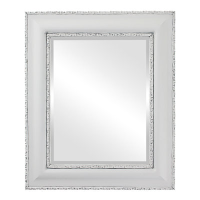 Schillinger Wood Flat Wall Mirror